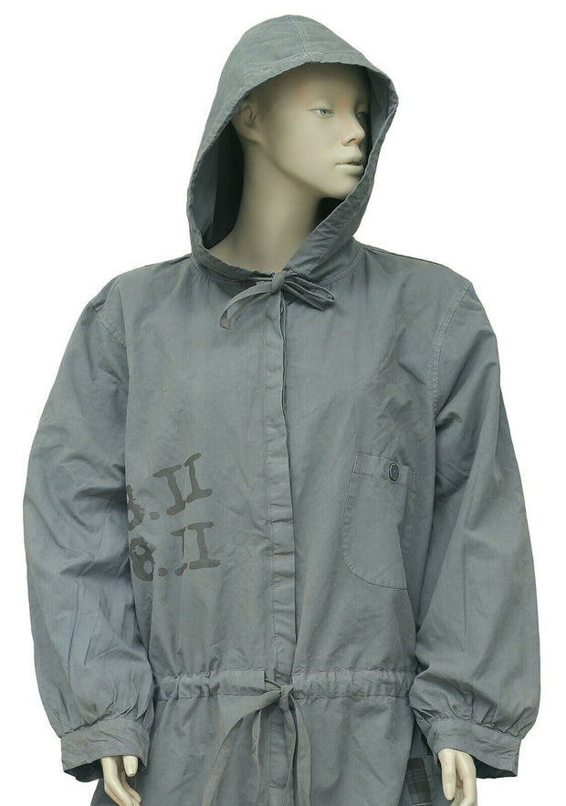 Ewa I Walla Peasant Lagenlook Coat Jacket Hoodie Dress XS
