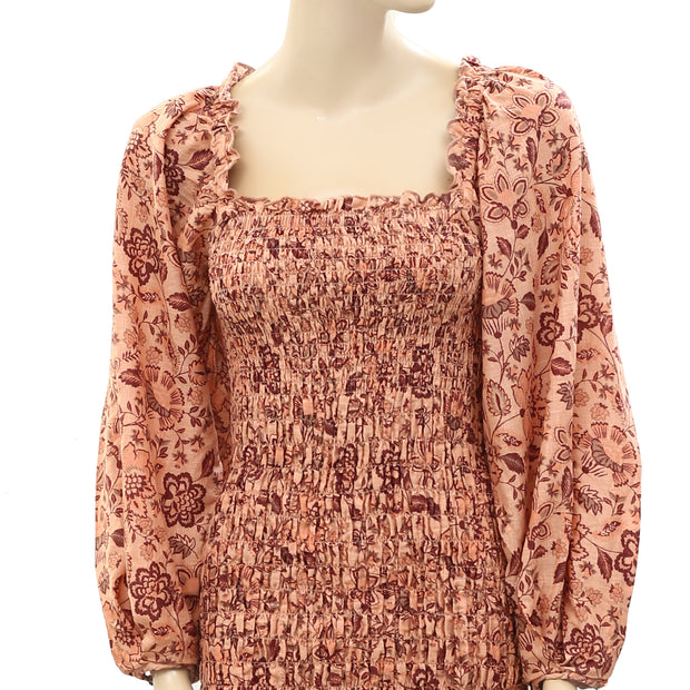 Free People Smock It To Me Mini Dress S