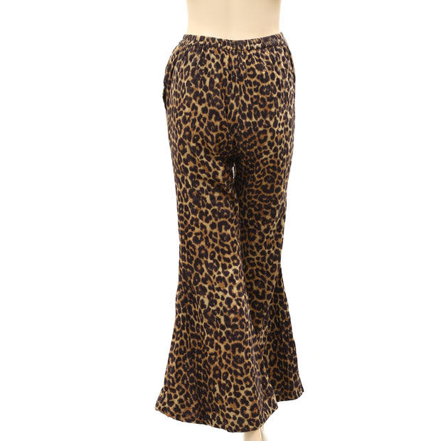 Mes Demoiselles Paris Panther Printed Pants