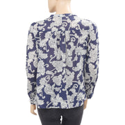Berenice Chemise Via Printed Shirt Blouse Top