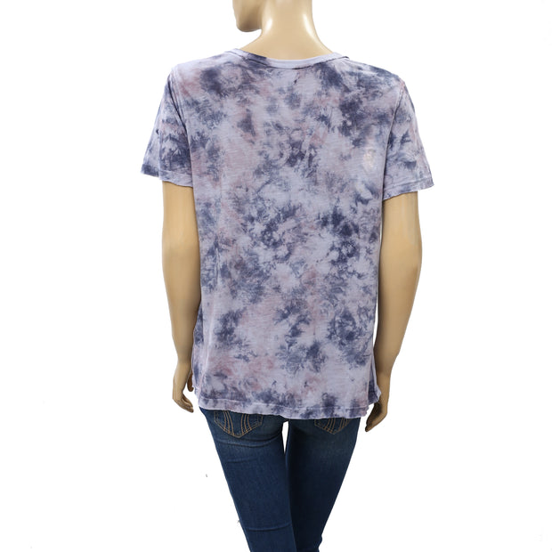 Free People We The Free Riptide Tee Blouse Top