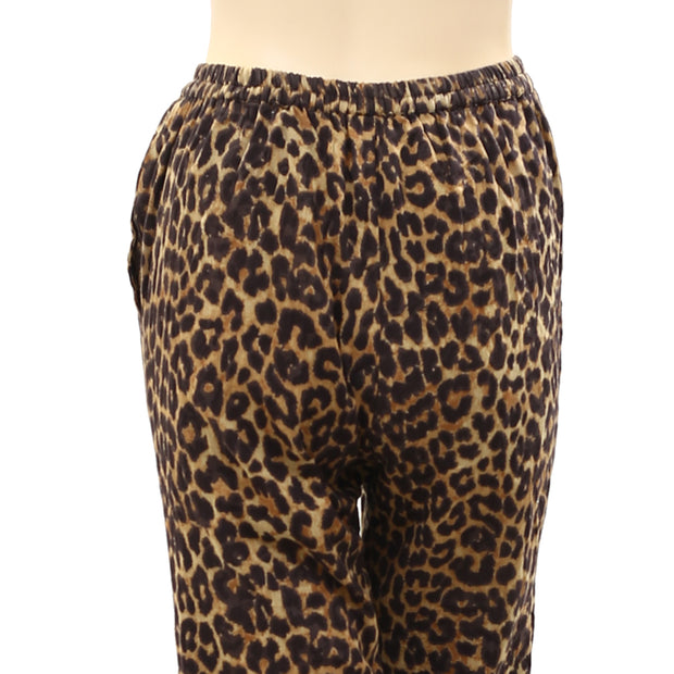 Mes Demoiselles Paris Panther Printed Pants