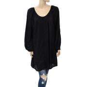 Ecote Urban Outfitters Solid Button Down Tunic Dress