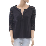 Odd Molly Anthropologie Embroidered Blouse Top S
