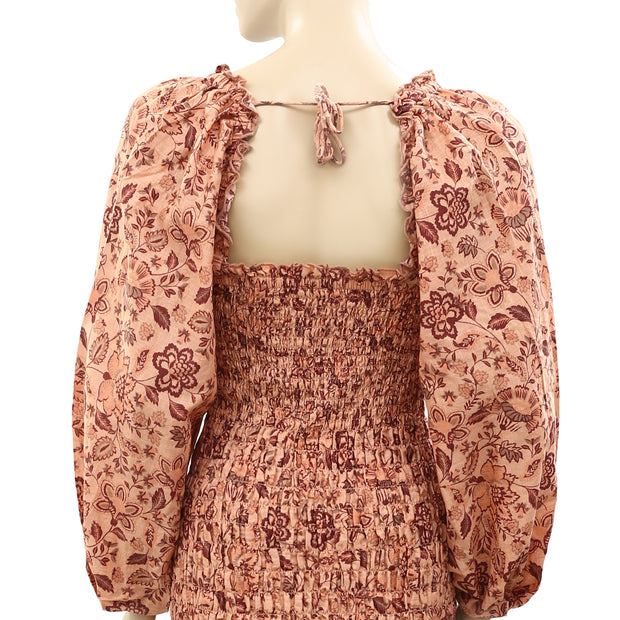 Free People Smock It To Me Mini Dress S