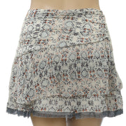Ba&sh Printed Mini Skirt M