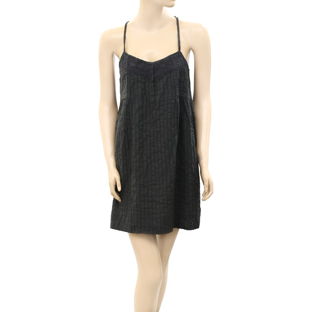Isabel Marant Etoile Crochet Lace Slip Mini Dress XS-0