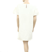 Sezane Solid Shift Mini Dress S-36