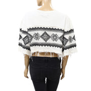 Urban Outfitters UO kennet Allover embroidered cropped tee Top