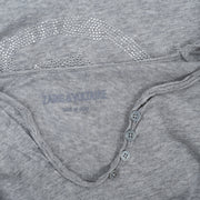 Zadig & Voltaire Tunisien ML Skull T-Shirt Top