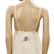 Odd Molly Anthropologie Once In A While Lace Slip Mini Dress
