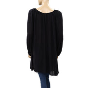 Ecote Urban Outfitters Solid Button Down Tunic Dress
