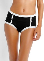 Seafolly Block Party Bikini Tank Top & High Waist Pant 2 Pcs Set XS Aus-8
