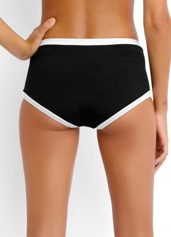 Seafolly Block Party Bikini Tank Top & High Waist Pant 2 Pcs Set XS Aus-8