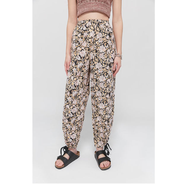 Urban Outfitters Paisley Tie-Cuff Jogger Pants S