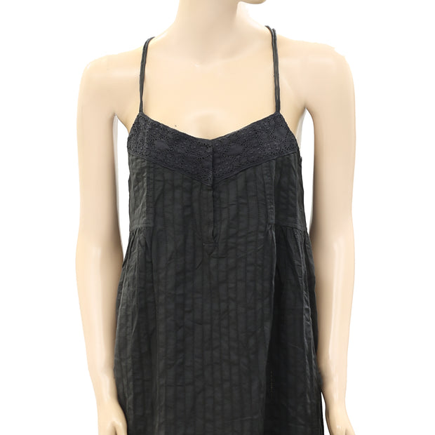 Isabel Marant Etoile Crochet Lace Slip Mini Dress XS-0