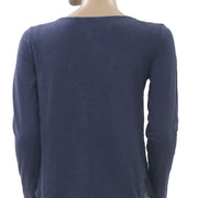 Odd Molly Anthropologie Eyelet Embroidered Blouse Top XS
