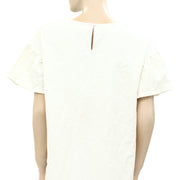 Sezane Solid Shift Mini Dress S-36