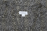 Velvet by Graham & Spencer Anthropologie Mel Leopard Printed Top S