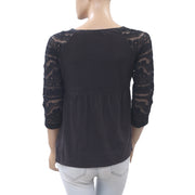 Odd Molly Anthropologie Embroidered Blouse Top S