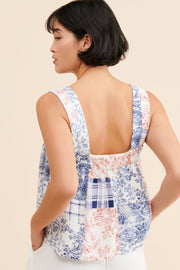 Urban Outfitters Maya Cropped Babydoll Top