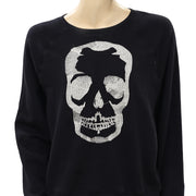 Zadig & Voltaire Upper Brode Skull Sweatshirt Pullover Top