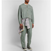 Isabel Marant Trevor Cotton-Canvas Boiler Suit Jumpsuit Men's Green