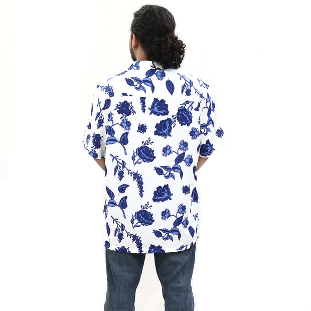 ASOS DESIGN Men's Revere Hawaiian Shirt