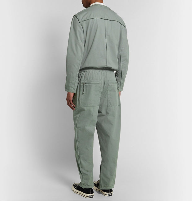 Isabel Marant Trevor Cotton-Canvas Boiler Suit Jumpsuit Men's Green