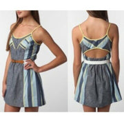 Staring at Stars Urban Outfitter Pop Bound Chambray Mini Dress XS