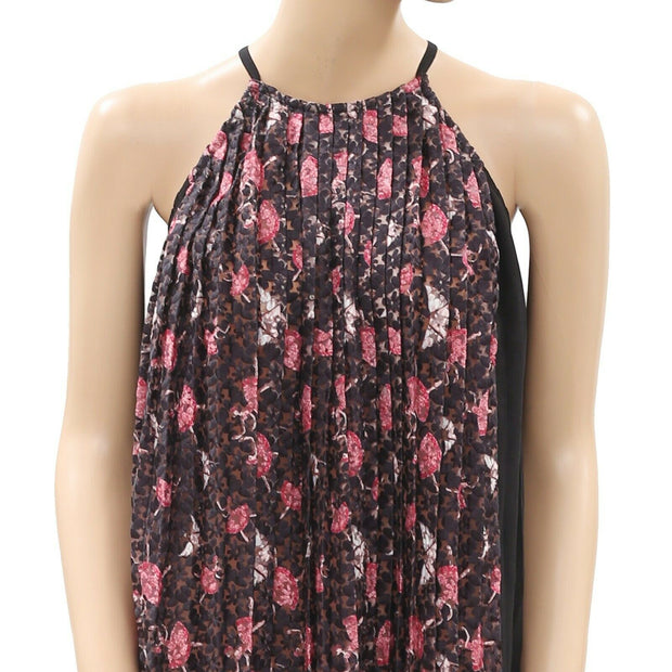 Alice + Olivia Floral Embroidered Mini Dress XS