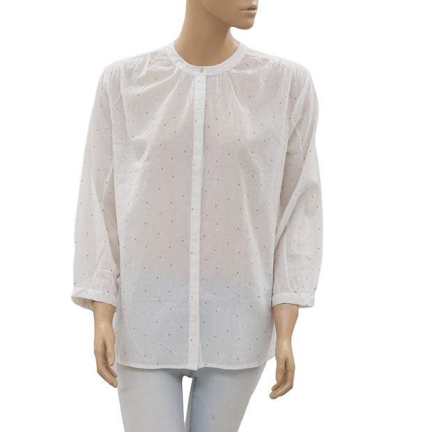 Cyrillus Paris Star Printed Shirt Tunic Top L-40
