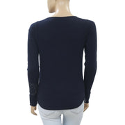 Zadig & Voltaire Tunisian ML Strass Moon T-shirt Top