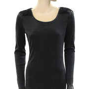 Billabong Patchwork Cutout Mini Tunic Dress S