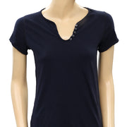 Zadig & Voltaire Tunisien ML Strass Moon T-Shirt Top