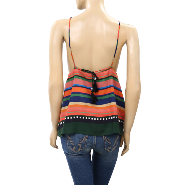 Farm Rio Anthropologie Regatta Wonder From Toucan Cami Blouse Top