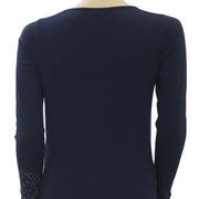 Zadig & Voltaire Tunisian ML Strass Moon T-shirt Top