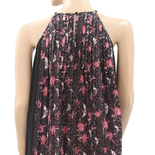 Alice + Olivia Floral Embroidered Mini Dress XS