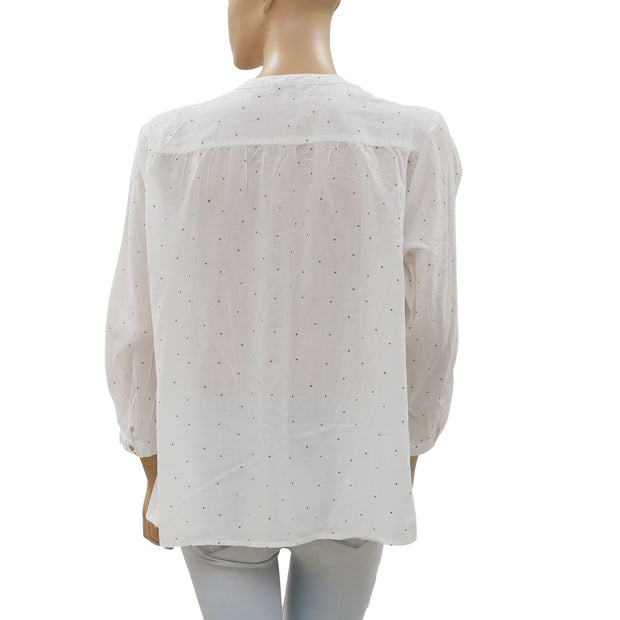 Cyrillus Paris Star Printed Shirt Tunic Top L-40