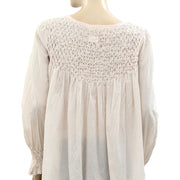 Odd Molly Anthropologie Ruched Tunic Top S-1