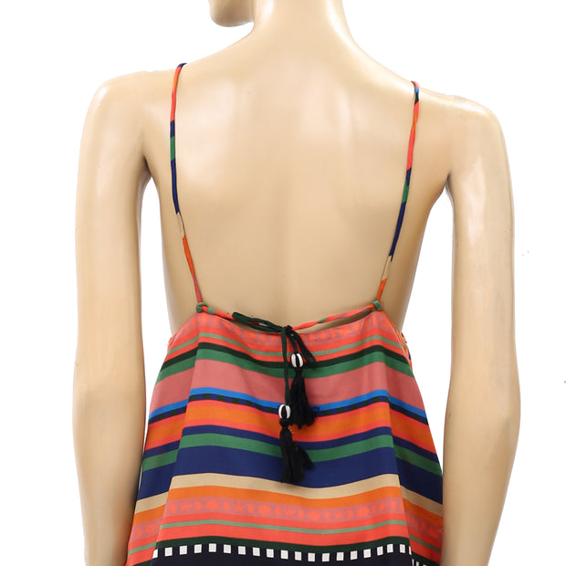 Farm Rio Anthropologie Regatta Wonder From Toucan Cami Blouse Top