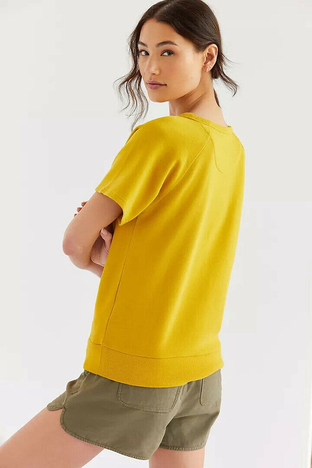 Anthropologie Jarmél by Jarmel 豹纹彩虹图案 T 恤