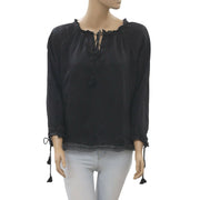 Zadig &amp; Voltaire Theresa 蕾丝衬衫上衣 XS