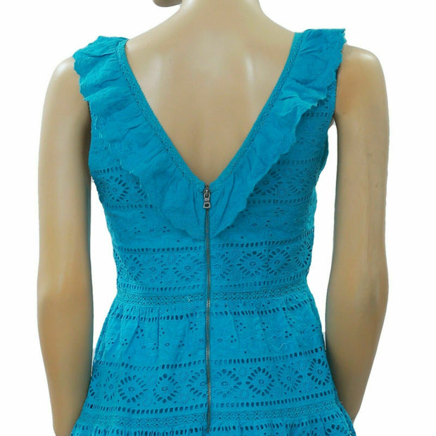 Alice + Olivia Cantara Ruffle Mini Dress XS