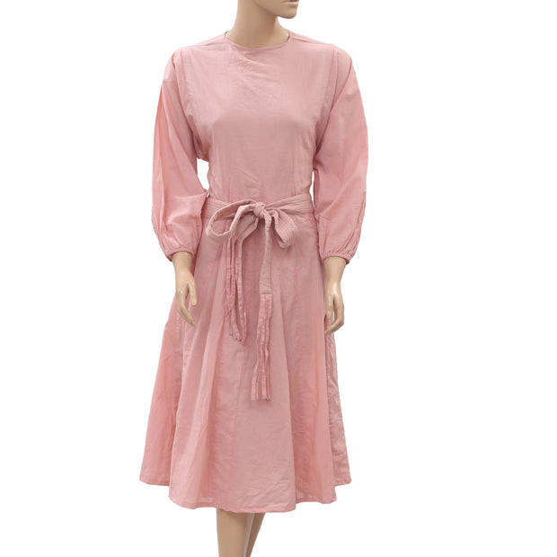 Rhode Resort Devi Blush Midi Dress XS