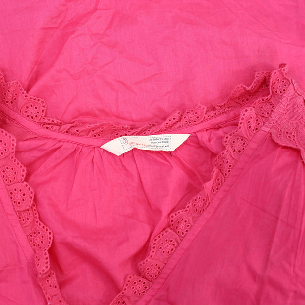 Odd Molly Anthropologie Sleeves Up Buttondown Blouse Top S-1