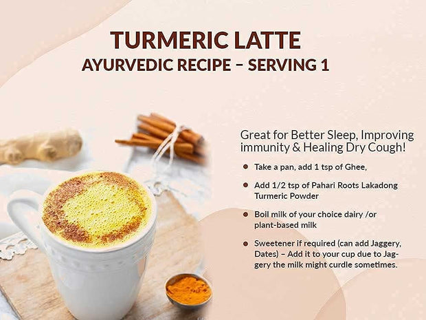 Pahari Roots Lakadong Turmeric Powder Jaintia Meghalaya Healing Aromatic 3.5oz