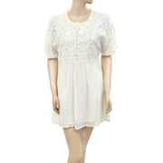 Isabel Marant Étoile Floral Embroidered Mini Dress XS