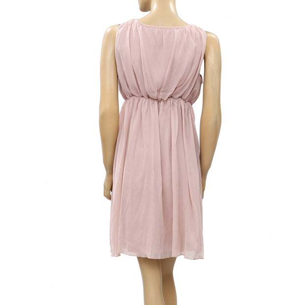Saint Tropez Bead Embellished Mini Dress S