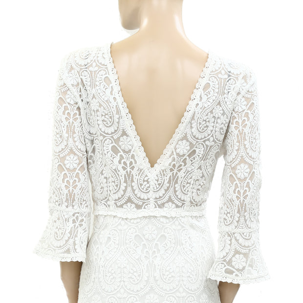 Odd Molly Anthropologie Blissful Moments Mini Dress